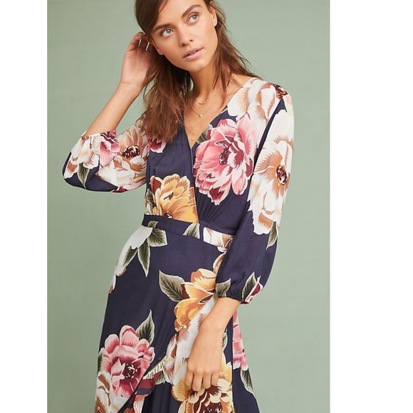 Anthropologie Dresses & Skirts - Anthropologie Farm Rio Layla Wrap Dress new